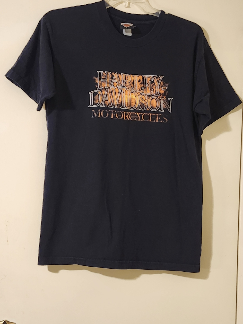 VTG Harley-Davidson Holoubek Tag Cole Harley Bluefield, WV Graphic Tee  Large